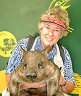 Rita and wombat